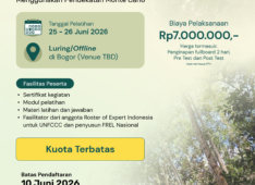 Pelatihan Analisis Monte Carlo: Analisis Ketidakpastian Inventarisasi GRK Menggunakan Pendekatan Monte Carlo